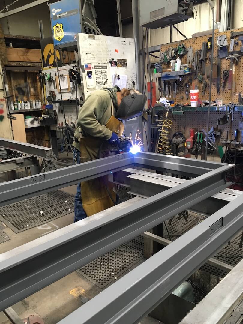 Custom Building a Metal Door Frame